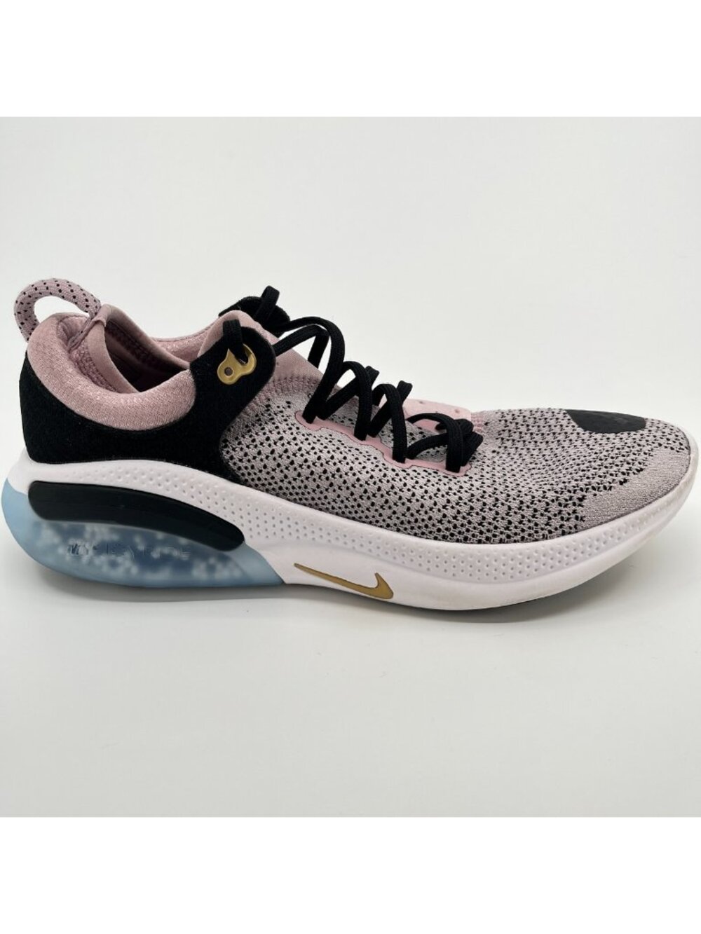 Nike Joyride Run Flyknit Low Womens Size 10 Pink Black Running Shoes Sneakers